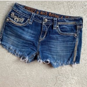 Rock Revival Cut Off Shorts Kai Distressed